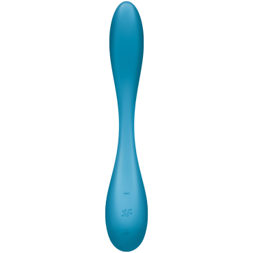 Satisfyer G-Spot Flex 5 Connect App, голубой - подробные фото в секс шопе Condom-Shop