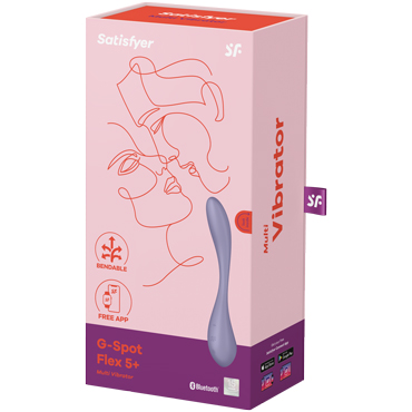 Satisfyer G-Spot Flex 5 Connect App, сиреневый - фото 7