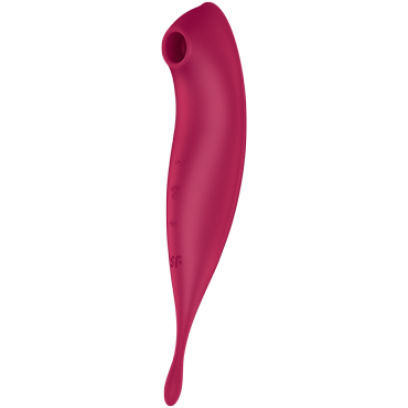 Satisfyer Twirling Pro Connect App, красный - фото, отзывы