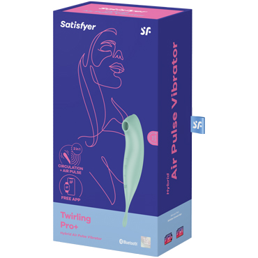 Satisfyer Twirling Pro Connect App, мятный - фото 7