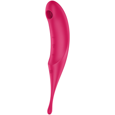 Satisfyer Twirling Pro, красный 20 см - фото, отзывы