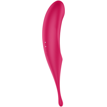 Новинка раздела Секс игрушки - Satisfyer Twirling Pro, красный 20 см