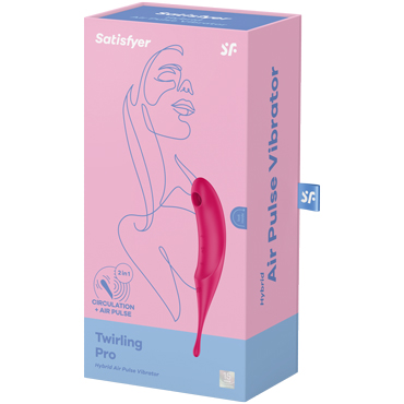 Satisfyer Twirling Pro, красный 20 см - фото 7