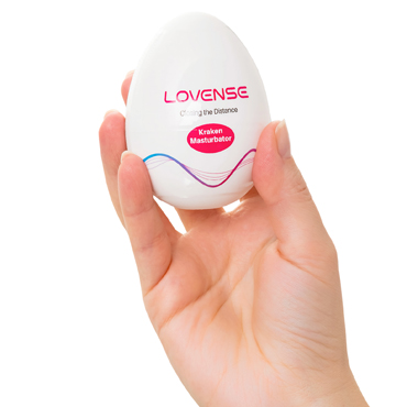 Мастурбатор LOVENSE Kraken - Карманная игрушка в форме яйца - купить в секс шопе