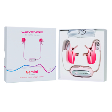 Lovense Gemini, Вибромассажер для сосков и другие товары Lovense с фото
