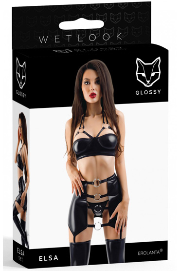 Glossy Elsa, Эротический костюм из материала wetlook и другие товары Erolanta с фото
