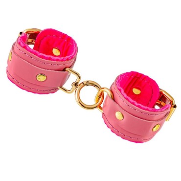 Наручники-браслеты Pecado BDSM, «МИНИ», розовые
