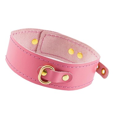 Ошейник Pecado BDSM, розовый