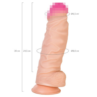 Новинка раздела Секс игрушки - Фаллоимитатор RealStick Brutal Kratos