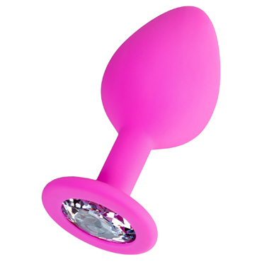 Анальная пробка ToDo by Toyfa Brilliant, розовая