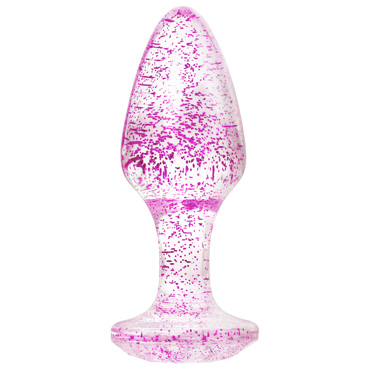 Анальная пробка TOYFA Basic, фиолетовая - фото, отзывы