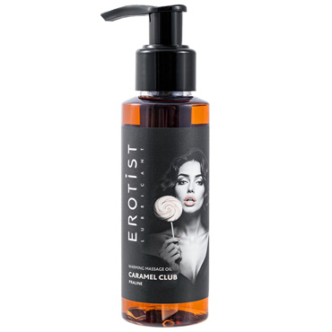 Массажное масло Erotist Caramel Club Пралине, 100 мл