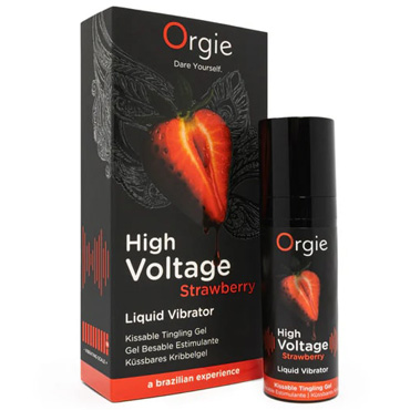 Возбуждающий гель Orgie High Voltage Strawberry, 15 мл