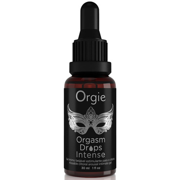 Возбуждающий съедобный гель Orgie Orgasm Drops Intense, 30 мл
