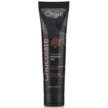 Съедобный интимный гель Orgie Lube Tube Chocolate, 100 мл