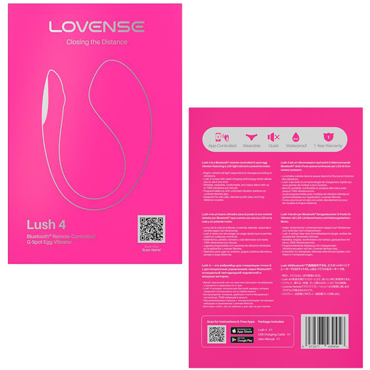 Lovense Lush 4 - подробные фото в секс шопе Condom-Shop