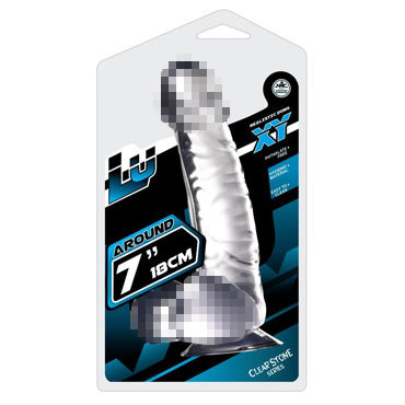 NMC Luxy с мошонкой, 18 см