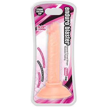 LoveToy Enduro Blaster, 12 см, Реалистичный анальный фаллос с присоской