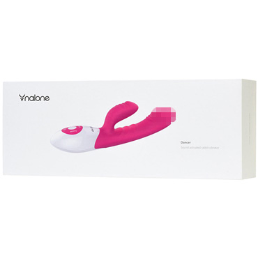 Nalone Dancer, розовый - Вибратор с возможностью управления звуком - купить в секс шопе