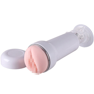 S-Hande Monroe, телесный/белый - Mастурбатор реалистичный в колбе с присоской - купить в секс шопе