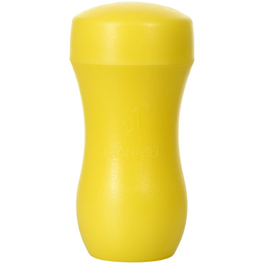 Toyfa A-Toys Masturbator Анус, желтый/телесный - фото, отзывы