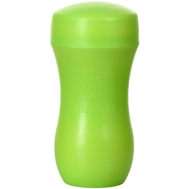 Toyfa A-Toys Masturbator Вагина, зеленый/телесный - фото, отзывы