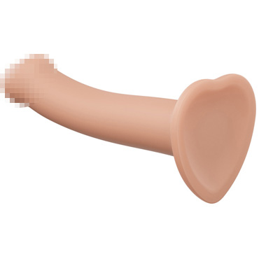 Strap-on-me Silicone Bendable Dildo S, телесный, Фаллоимитатор на присоске/насадка для трусиков с кольцевым креплением и другие товары Strap-on-me с фото
