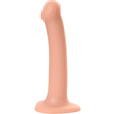 Strap-on-me Silicone Bendable Dildo M, телесный - фото, отзывы