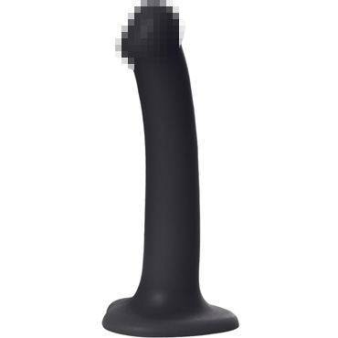 Strap-on-me Silicone Bendable Dildo M, черный - фото, отзывы