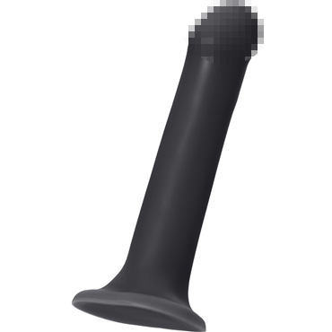 Strap-on-me Silicone Bendable Dildo L, черный