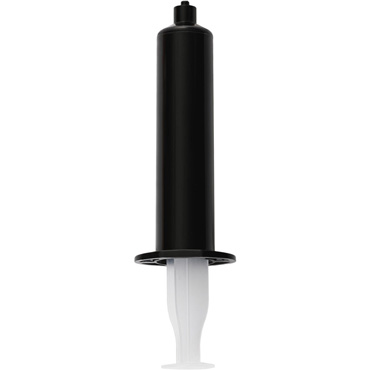 Strap-on-me Silicone Cum Dildo L, черный - Насадка с функцией семяизвержения для трусиков с кольцевым креплением - купить в секс шопе