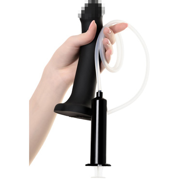 Новинка раздела Секс игрушки - Strap-on-me Silicone Cum Dildo L, черный