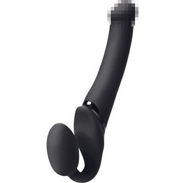 Strap-on-me Vibrating Bendable Strap-on M, черный