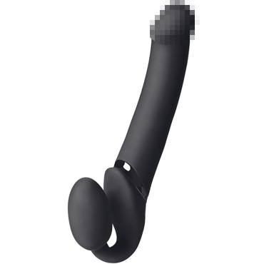 Strap-on-me Vibrating Bendable Strap-on L, черный