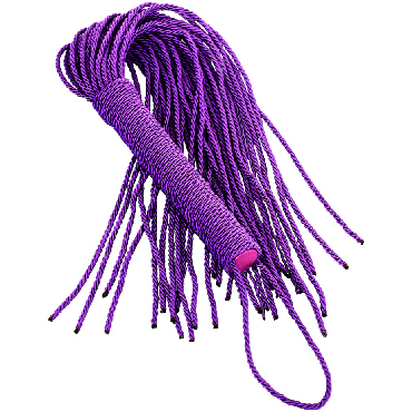 ToyFa Theatre Rope Flogger, фиолетовый - фото, отзывы