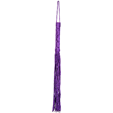 ToyFa Theatre Rope Flogger, фиолетовый - Флоггер из веревки - купить в секс шопе