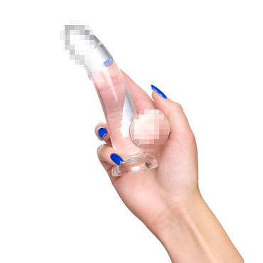 Toyfa A-Toys Cryst, прозрачный - Реалистичный фаллоимитатор на присоске - купить в секс шопе