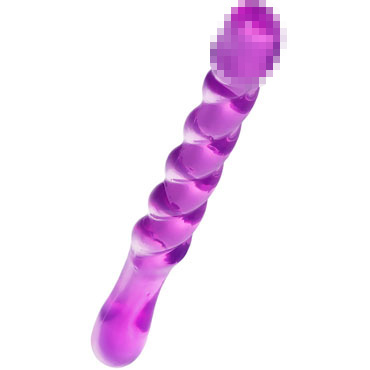 Toyfa A-Toys Tanza, фиолетовый, Двусторонний фаллоимитатор