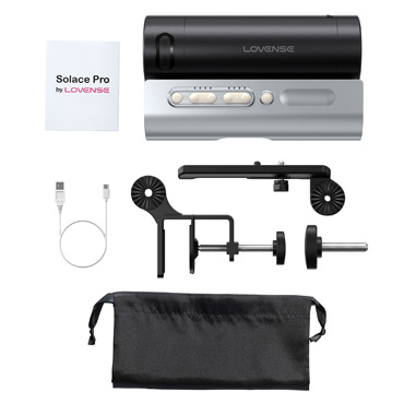 Мастурбатор нереалистичный LOVENSE Solace PRO, черный -  - купить в секс шопе