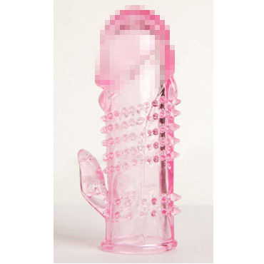 Toyfa насадка, розовая