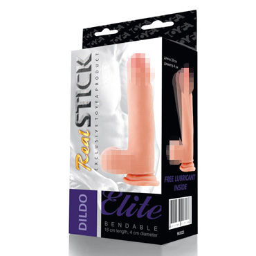 Toyfa фаллоимитатор, 18 см, телесный