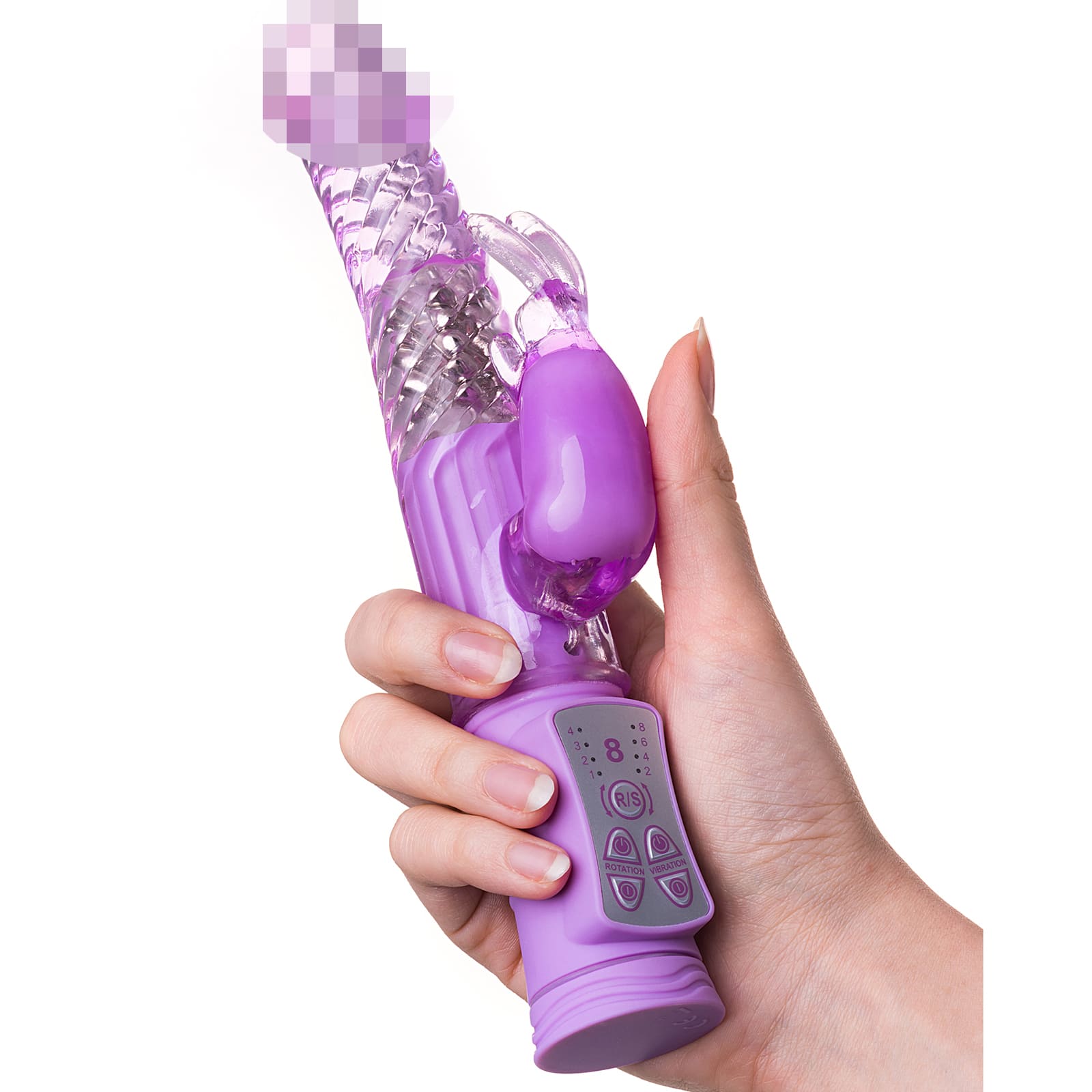 Toyfa A-toys High-Tech Vibrator, фиолетовый — фото 5