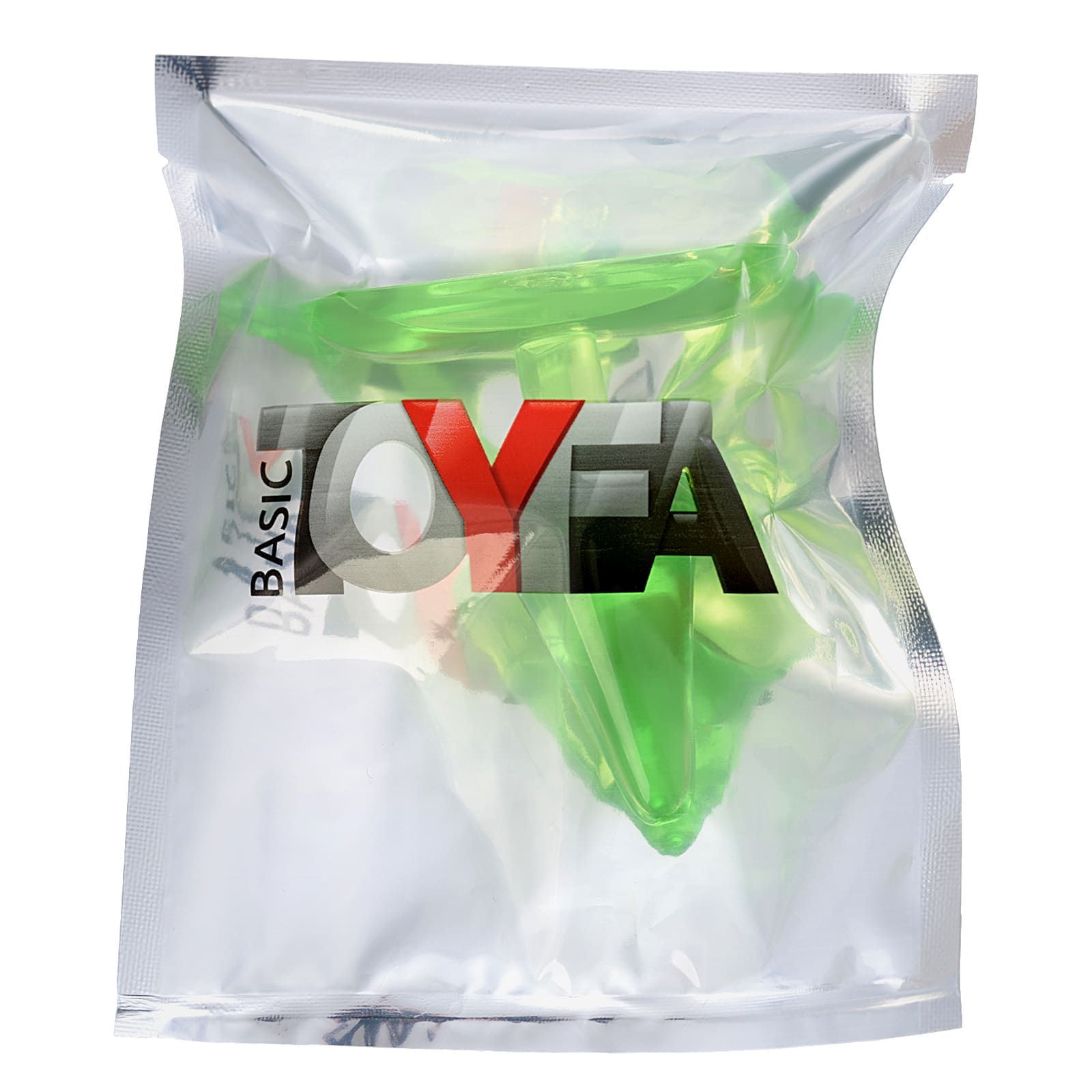 ToyFa Basic Anal Plug, зеленая — фото 4