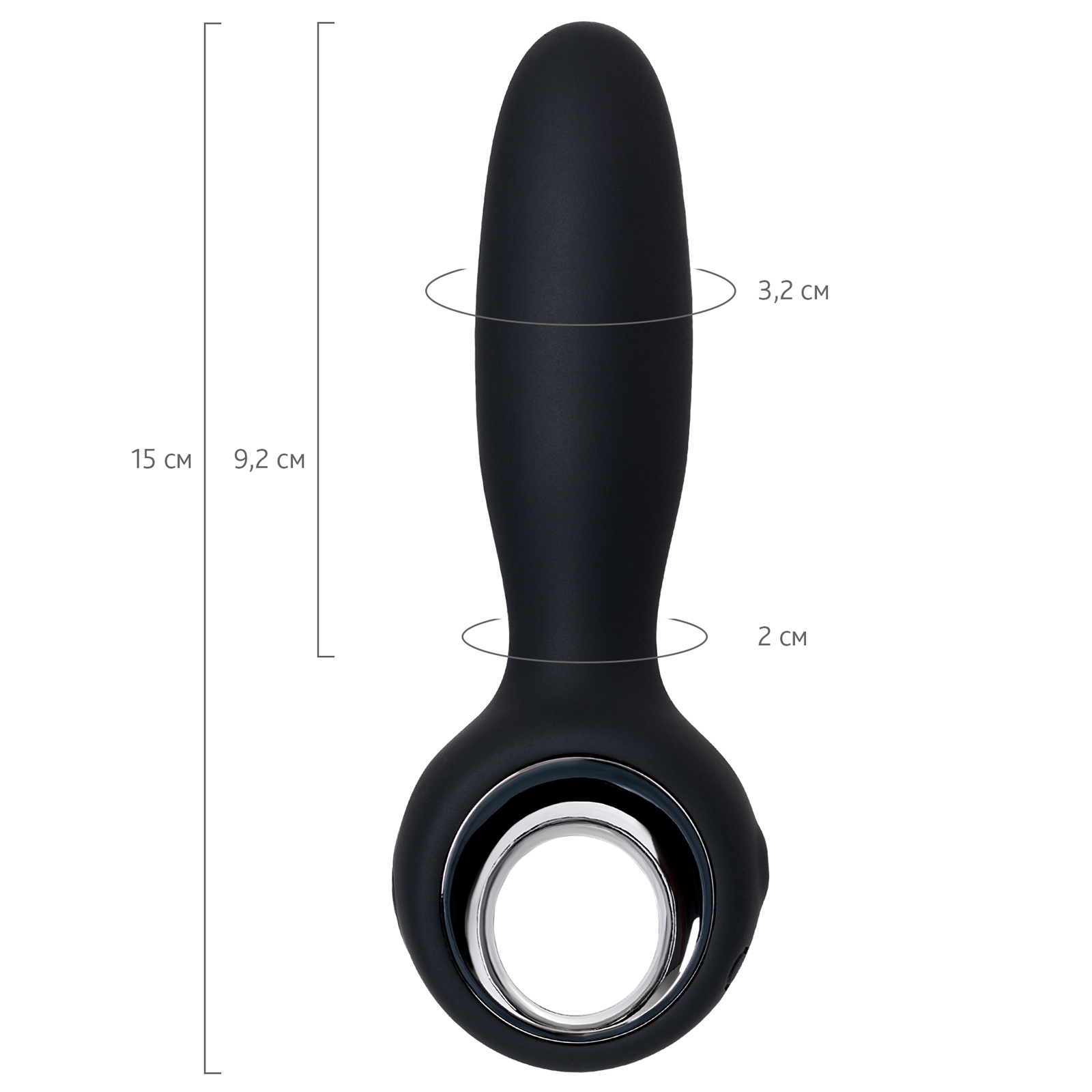 ToyFa POPO Pleasure Sagitta, черный — фото 3