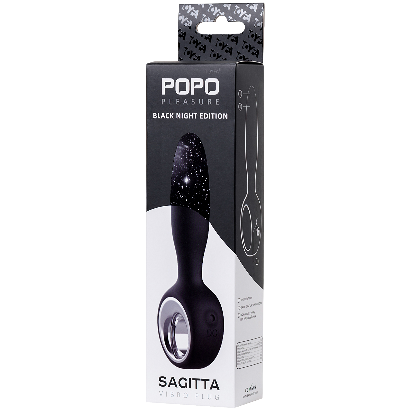 ToyFa POPO Pleasure Sagitta, черный — фото 5