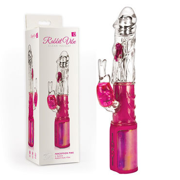 Topco Rabbit Vibe Clear Insight, розовый — фото 1