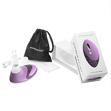 Womanizer Pro, сиреневый - Вакуумный стимулятор клитора, улучшенная версия - купить в секс шопе