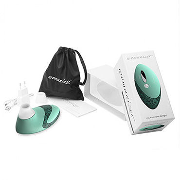 Womanizer Pro, зеленый - Вакуумный стимулятор клитора, улучшенная версия - купить в секс шопе