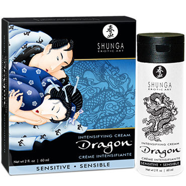 Shunga Dragon Dragon Intensifying Cream, 60 мл, Возбуждающий крем для пар