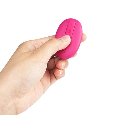 Svakom Elva, розовое - Перезаряжаемое виброяйцо с беспроводным управлением - купить в секс шопе